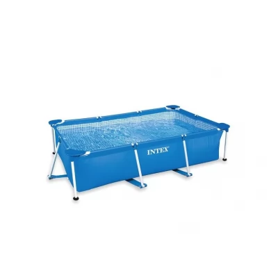 Piscină Rectangular 220x150x60cm,1622L,cadru metalic
