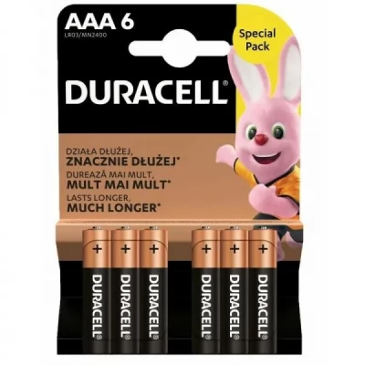 Duracell optimum AAA K6 special pack