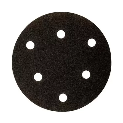 Disc hartie abraziva 125mm P320 cu fixare cu gauri, gri