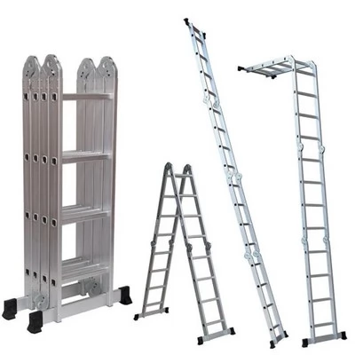 Scara multifunctionala din aluminiu 4sectii 3trepte
