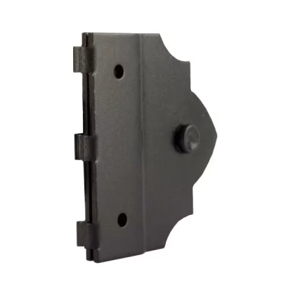 Element de fixare_SDD85A_85x85x2,5 decorativ, negru_2 buc.