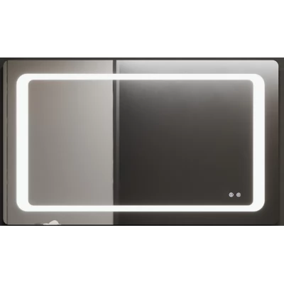 Oglindă pentru baie Bayro Omega ortogonală 1200x800 LED touch cu dezaburire