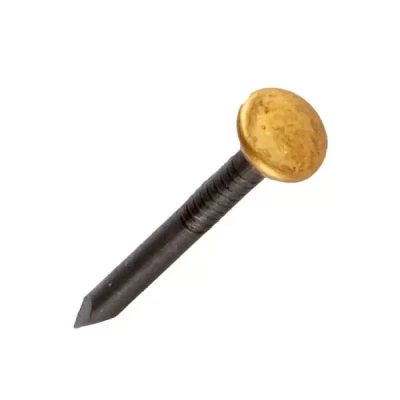 Cui decorativ negru, capac auriu 2,0x25_20 buc.