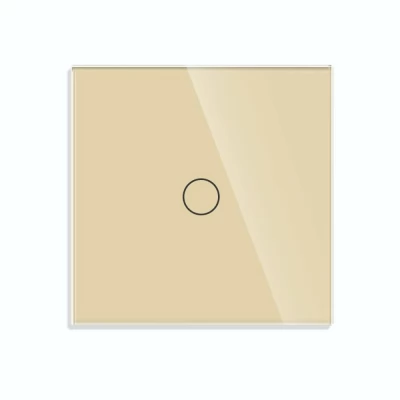 Intrerupator touch GOLD 1 clapa, 2way/86x86mm 800w CAP SCARĂ / Caligate-thumb-2