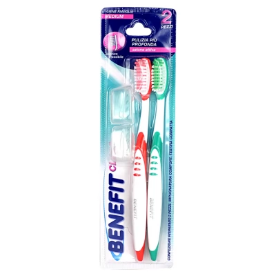 Benefit Clinic Mixed Colours periuta de dinti Medium 2buc