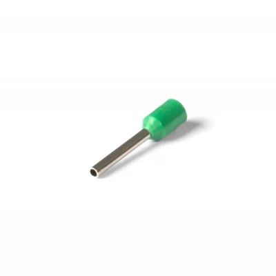Pin terminal izolat E16-12 16mm verde 100 bucati MegaWatt