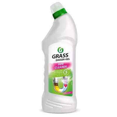 Detergent GRASS DIGGER-GEL pentru conducte de canalizare, alcalin, 750 ml