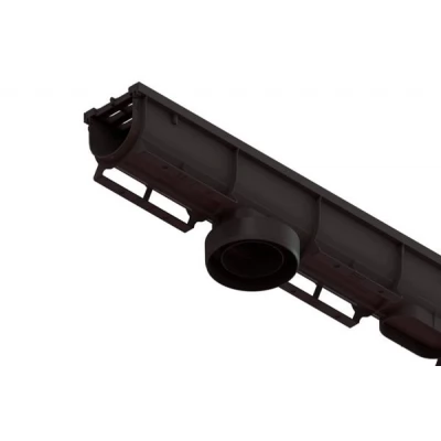 Racord p/u rigola Easy1 DN70, conexiune verticala la teava D75/110mm-thumb-3