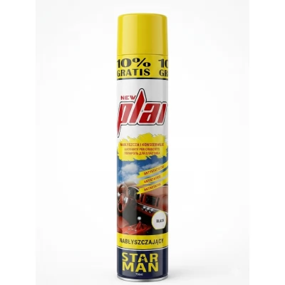 STAR MAN Solutie lustruire bord 750ml Plai BLACK