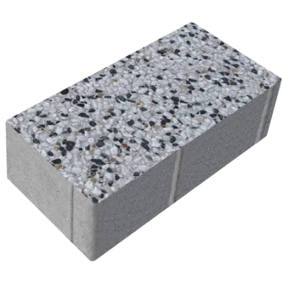 Pavaj presat 20x10x60 spalat alb