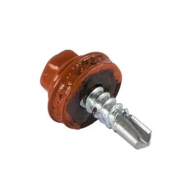 Surub autoforant p/u metal RAL 8004, 4,8x19_20 buc. WFS-thumb-2
