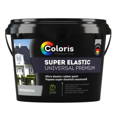 Vopsea cauciucata coloris super elastic galben-caf 12 kg 