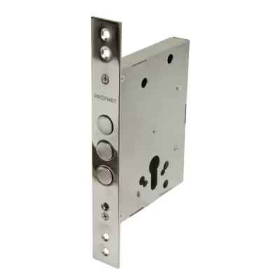 Broasca ingropata p/u usi de intrare, sub cilindru, backset 60mm, 3 zavoare