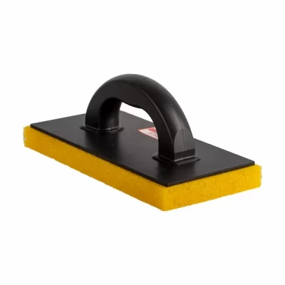 Drisca din plastic_140х280mm cu burete tare, galbena