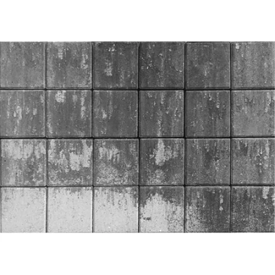 Pavaj S1 20x20x6 cm alb/negru H