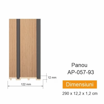 Panou de perete AP 057-93(122x12mm)