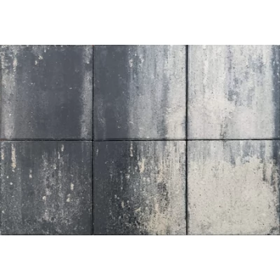 Pavaj D1 40x40x6 alb/negru H