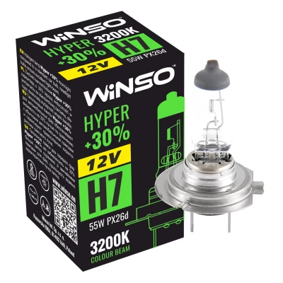Lampa Winso H7 12V HYPER +30% 55W