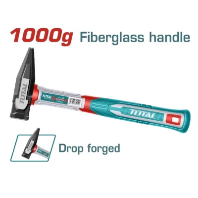 Ciocan lacatus 1.0kg maner fibra de sticla Total THT