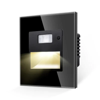 Modul NEGRU senzor de mișcare cu lumină de podea LED / Caligate