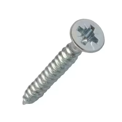 Surub 4,0x16 PZ2 universal pentru lemn, zinc alb, 50 buc.