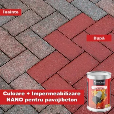 Nanomax Vopsea Pave Plus Rosu,1L-thumb-2