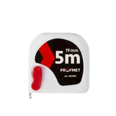 Ruleta_3m x 16mm carcasa din plastic_alba