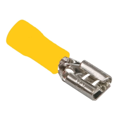 Fisa izolata mama RPLM 4-6mm galben 100 bucati MegaWatt