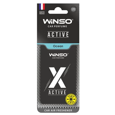 WINSO Car Air Frehener X Active Card Ocean 533520