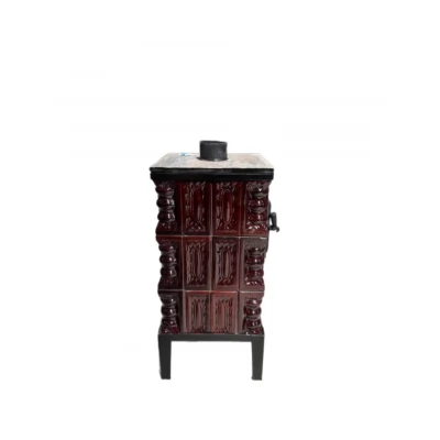 SOBA 3 Rinduri tip cizma cuptor sticla stinga usa sticla evacuare vertical maro-thumb-3