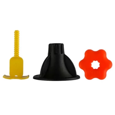 Sistem de nivelare gresie, faianta 2.0mm (100 clipsuri + 50 saibe + cheie)
