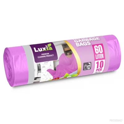 LUXIA Pungi p/u gunoi cu urechi 60 L 10 buc. cu aroma capsuni LUX-4018 /50 