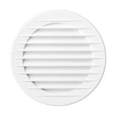 Grila AirRoxy 02-225 rotundă PVC plastic