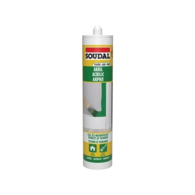 Soudal Etansant acrilic alb akril 280ml