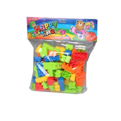 Blocuri de construcție din plastic multicolore, 400 g, 3116-1