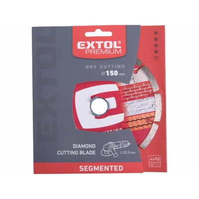 Disc diamantat, segmentat, taiere uscată 150×22.2mm, max.10000 rpm-thumb-2