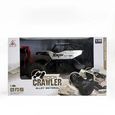  Masina metal "Rock Crawler" 1:12, cu t/c, acum., aurie