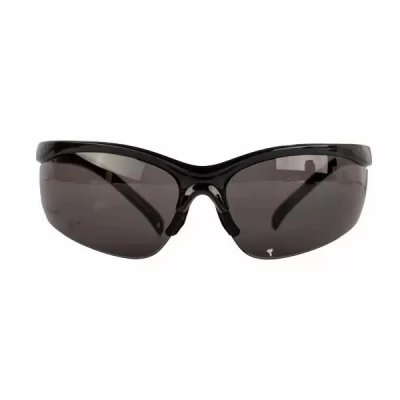 Ochelari de protectie deschisi negri cu acoperire anti zgarieturi si protectie UV 