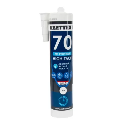 Adeziv-etansant polimeric MS 70_290ml, alb Zettex