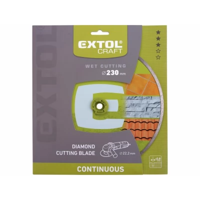 Disc diamantat, continuu, taiere umedă 230×22.2mm, max.6600 rpm-thumb-2