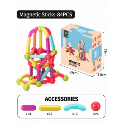  Constructor magnetic, 84 piese