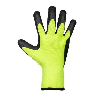Manusi din poliester galben neon-thumb-2