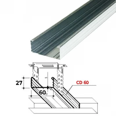 Profil CD 60/27 GOLD (4m)-thumb-2