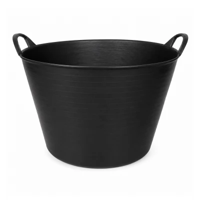 Cos din plastic rotund 38L cu maner Waltz