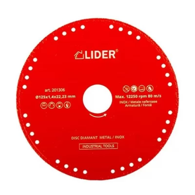 xDisc diamantat metal/inox 125x1.4x22mm C