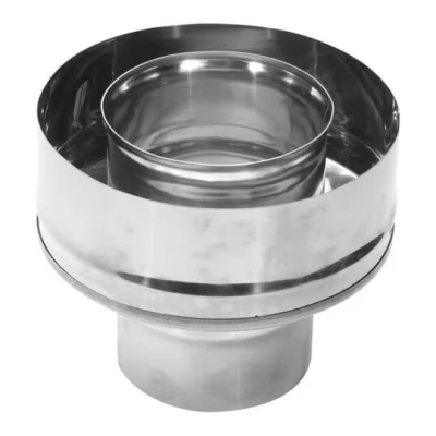 Trecere de la sandwich la neizolata inox 304/430 0,5 d120-200 Orizontal 