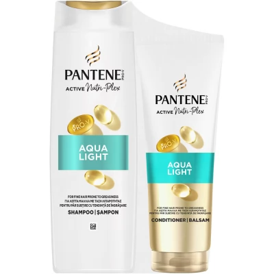 Pantene aqua light 400ml+conditioner
