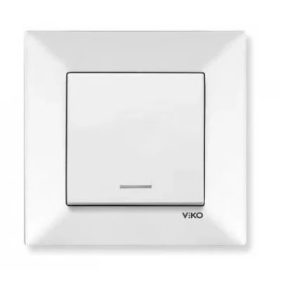 Meridian Intrerupator 1-cl cu luminita alb