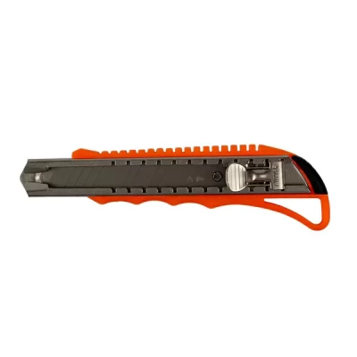 Cutter 18mm cu sina metalica, clema maner din plastic