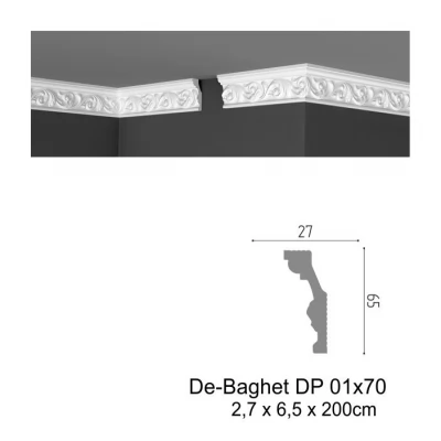 Plinta pentru tavan DP 01X70